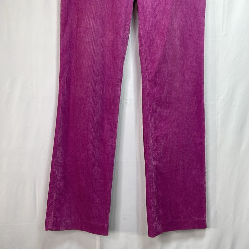 ๐ช Ralph Lauren bright pink orchid corduroy flat front trousers - Picture 3 of 7